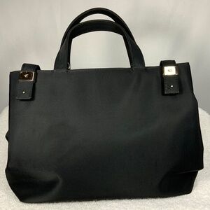 Calvin Klein Black Small Nylon Satchel